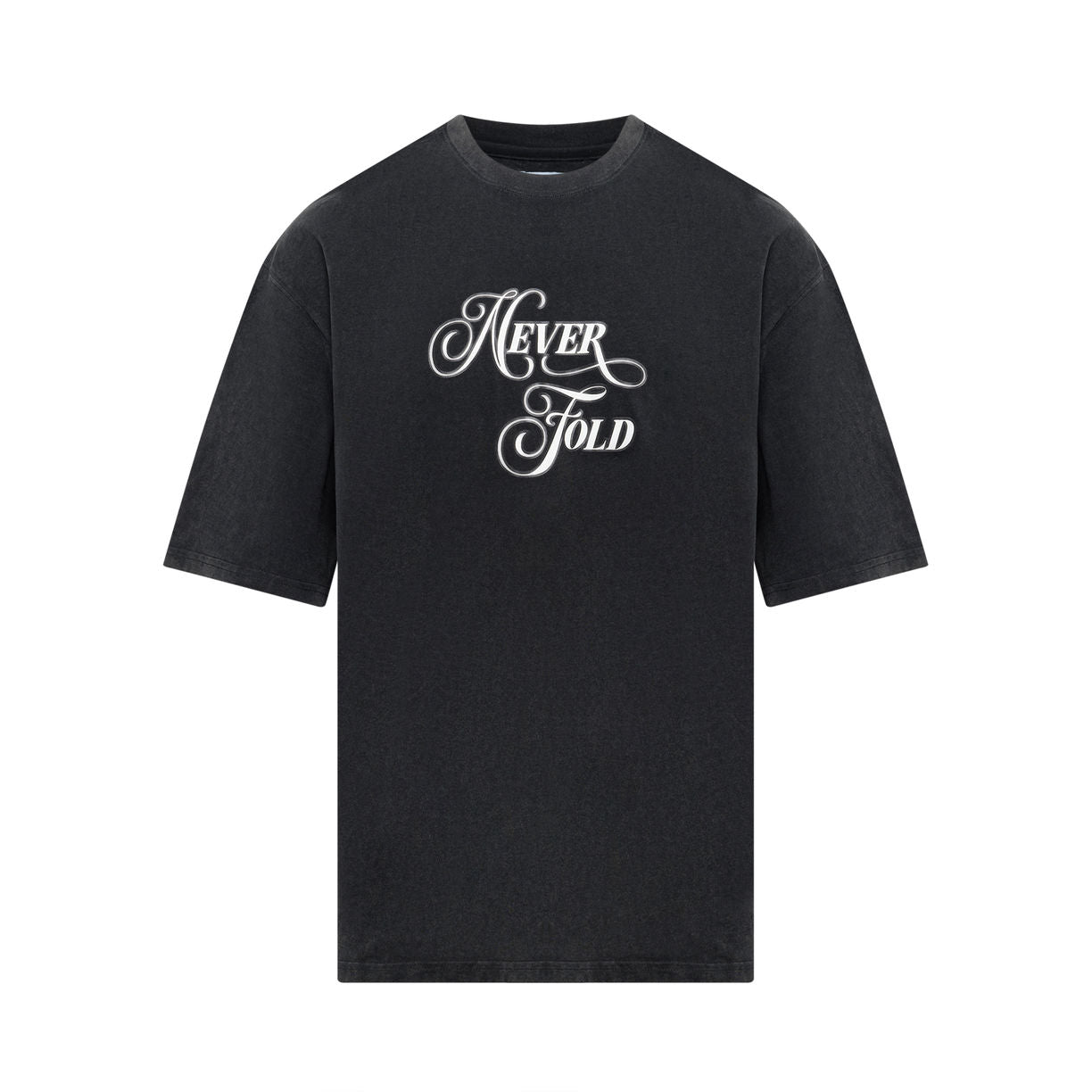 Never Fold Autograph Logo Tee