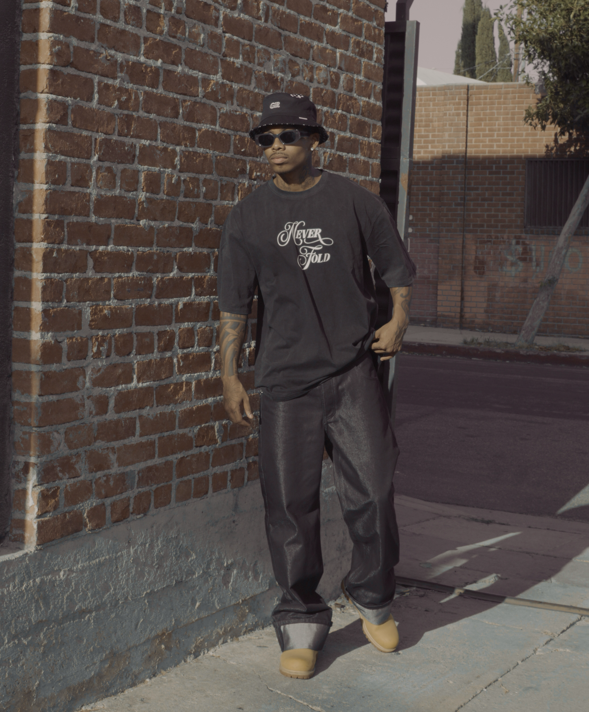 Never Fold Autograph Logo Tee