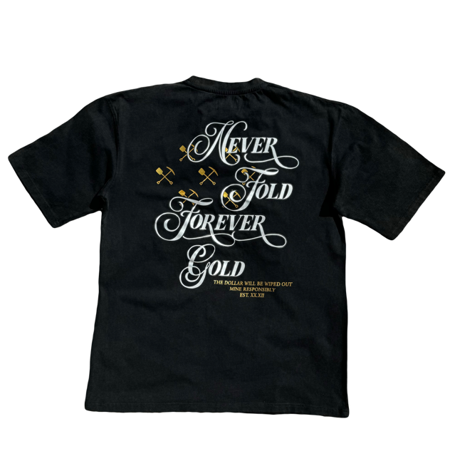 Never Fold Autograph Logo Tee