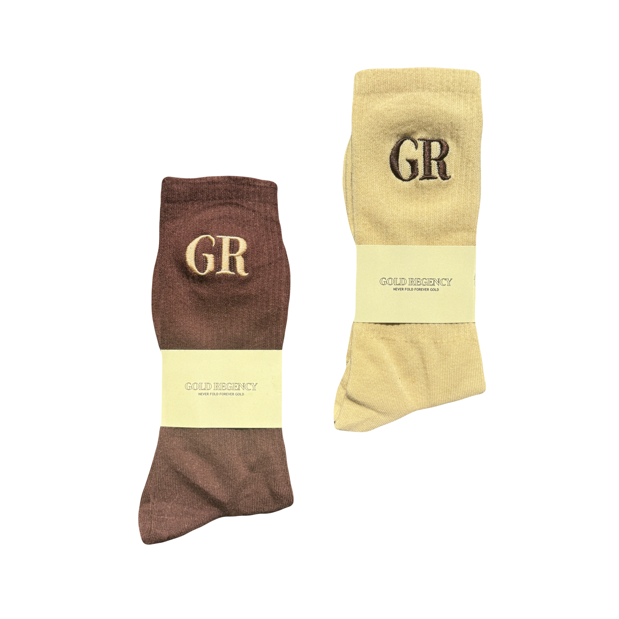 GR Logo Embroidered Sock